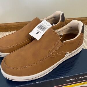 Brown Men's Slip-On Shoes